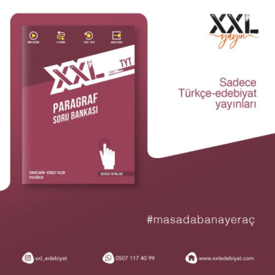 XXL Türkçe Paragraf Soru Bankası