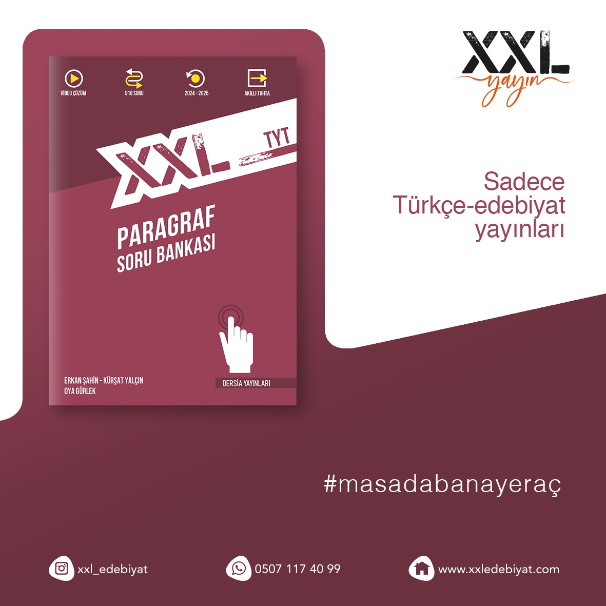 XXL Türkçe Paragraf Soru Bankası